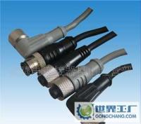 原裝帶線傳感器插頭 帶指示燈功能，提升工業應用效率